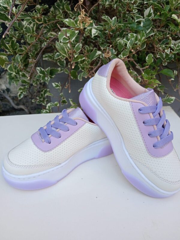 Lebis-018 Blanco - Lila